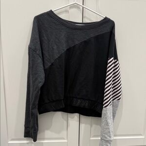 Victoria Sport Classic Colorblock Long Sleeve Sweatshirt